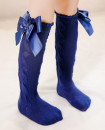 Girls Princess Spanish 1y-5y Set of 5 Ruffled Leggings Bow knee high Socks